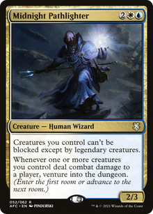 {R} Midnight Pathlighter [Dungeons & Dragons: Adventures in the Forgotten Realms Commander][AFC 052]
