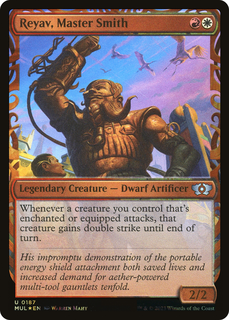 {C} Reyav, Master Smith (Halo Foil) [Multiverse Legends][MUL 187]