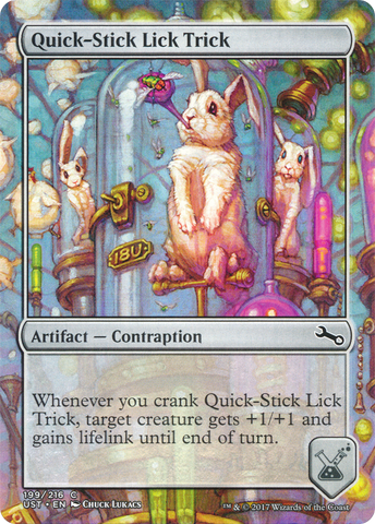 {C} Quick-Stick Lick Trick [Unstable][UST 199]