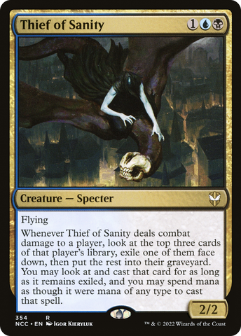 {R} Thief of Sanity [Streets of New Capenna Commander][NCC 354]