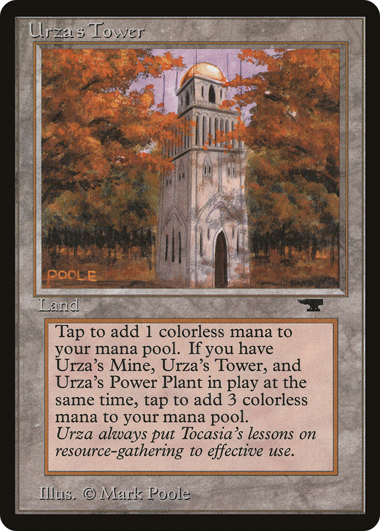 {C} Urza's Tower (Autumn Leaves) [Antiquities][ATQ 85A] - Misty Mountain Games