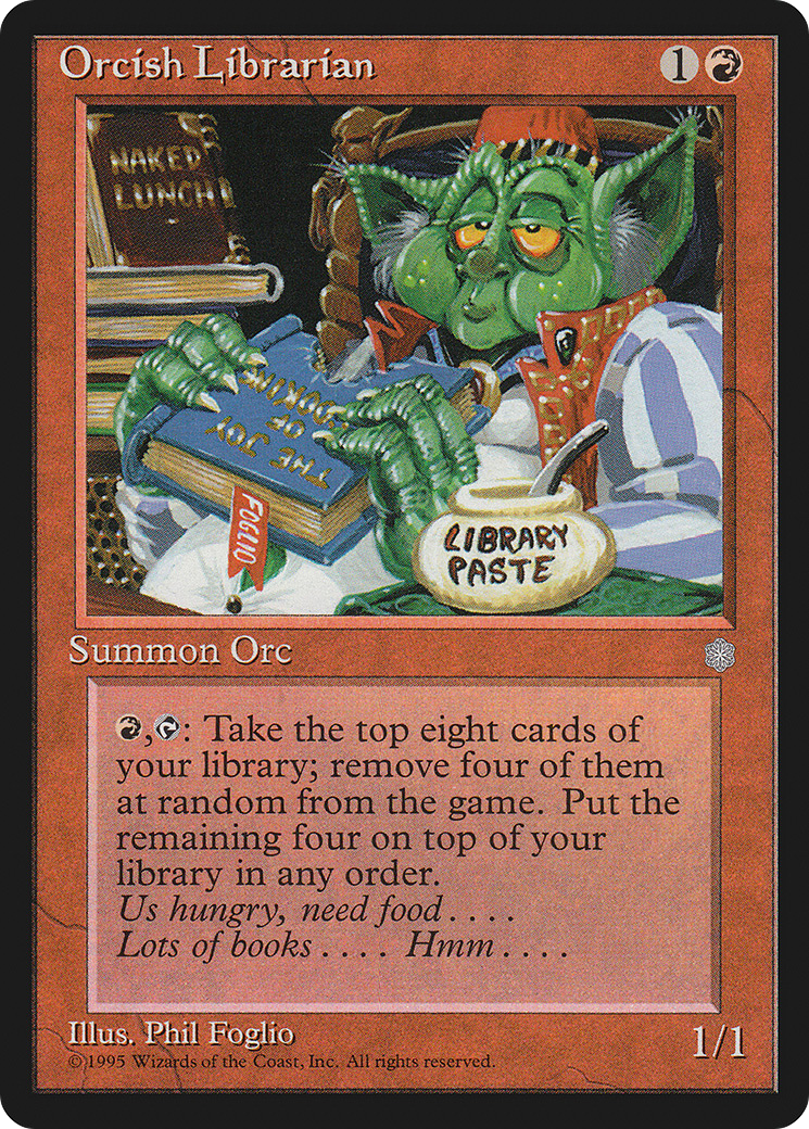{R} Orcish Librarian [Ice Age][ICE 209]