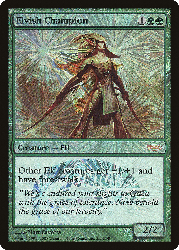 {R} Elvish Champion [Junior Series Europe][PA JSE08 002]