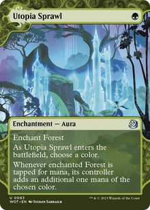 {C} Utopia Sprawl [Wilds of Eldraine: Enchanting Tales][WOT 063]