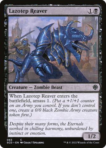 {C} Lazotep Reaver [Starter Commander Decks][SCD 083]