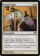 {R} Vassal's Duty [Champions of Kamigawa][CHK 048]