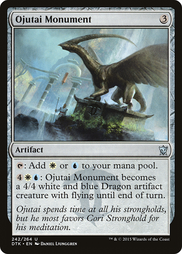 {C} Ojutai Monument [Dragons of Tarkir][DTK 242]