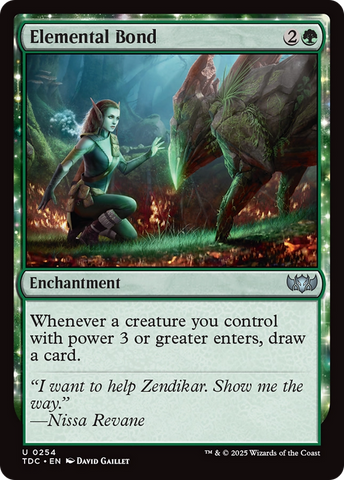 {C} Elemental Bond [Tarkir: Dragonstorm Commander][TDC 254]