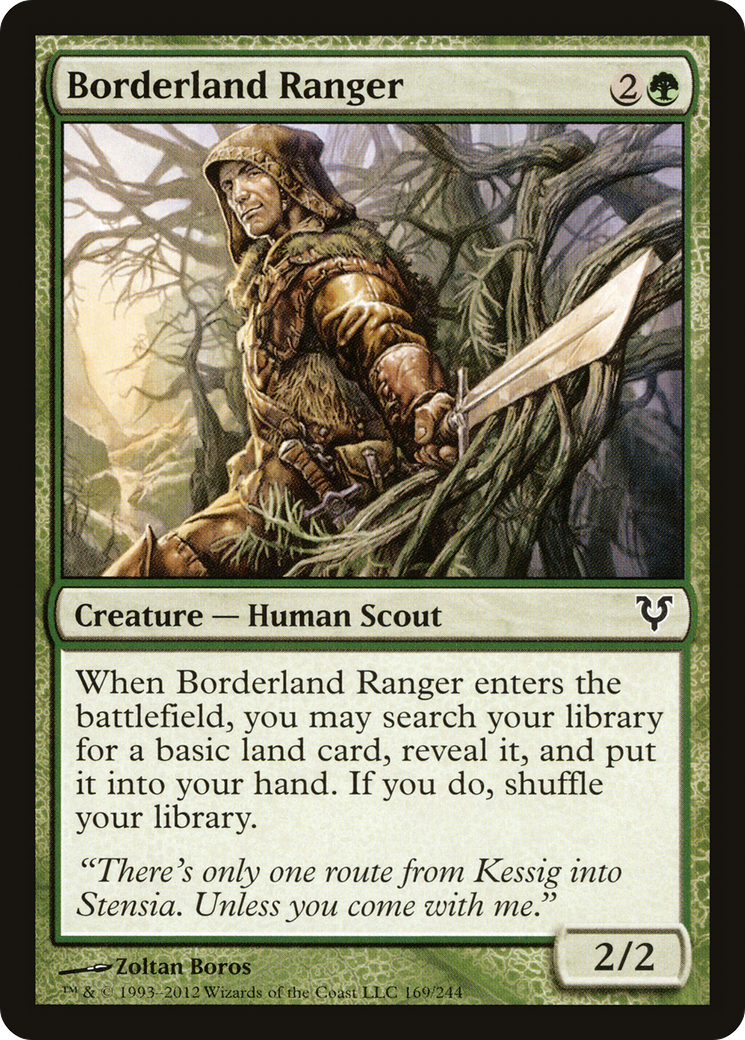 {C} Borderland Ranger [Avacyn Restored][AVR 169]