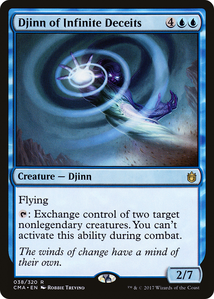 {R} Djinn of Infinite Deceits [Commander Anthology][CMA 038]