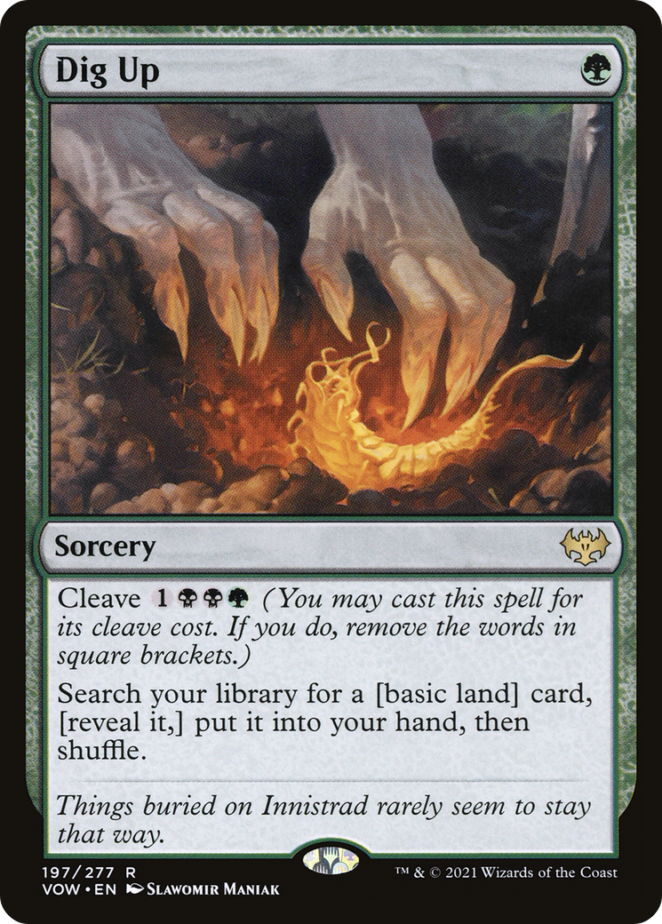{R} Dig Up [Innistrad: Crimson Vow][VOW 197]
