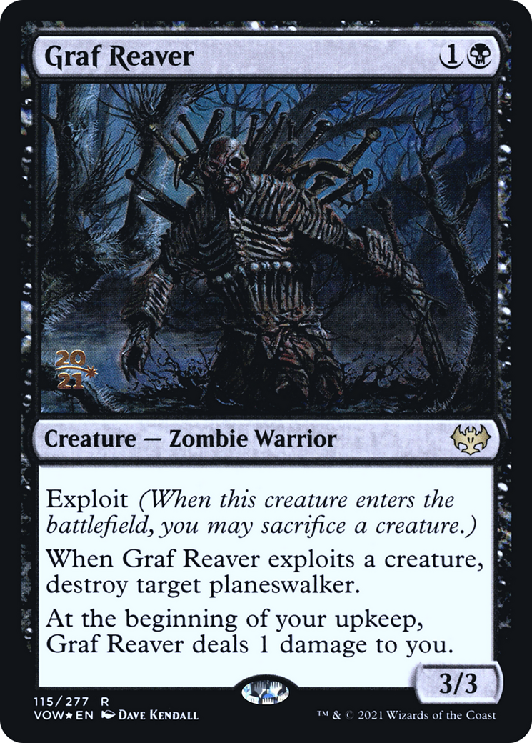 {R} Graf Reaver [Innistrad: Crimson Vow Prerelease Promos][PR VOW 115]