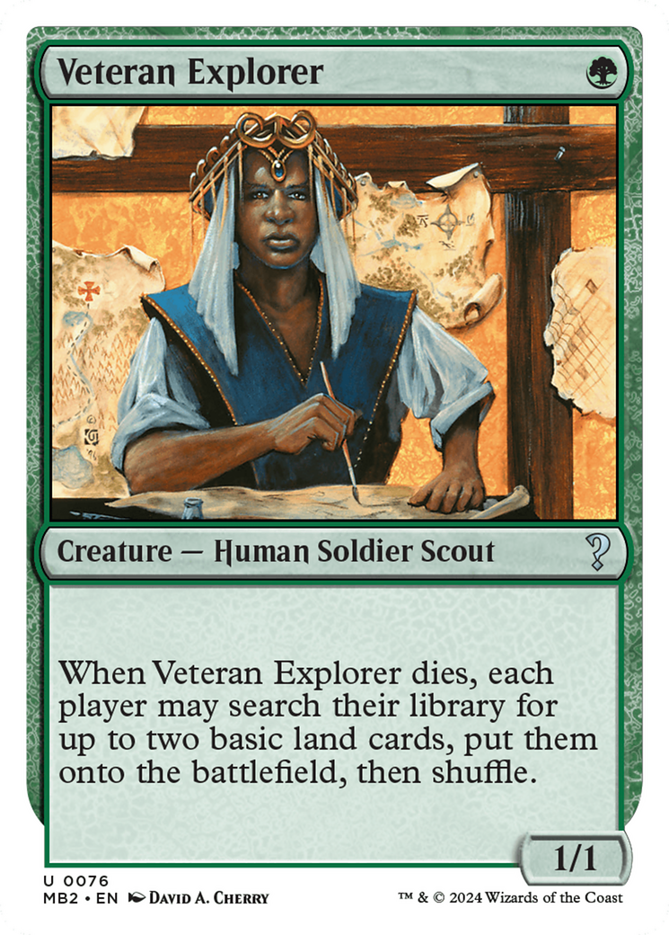 {C} Veteran Explorer (White Border) [Mystery Booster 2][MB2 076]