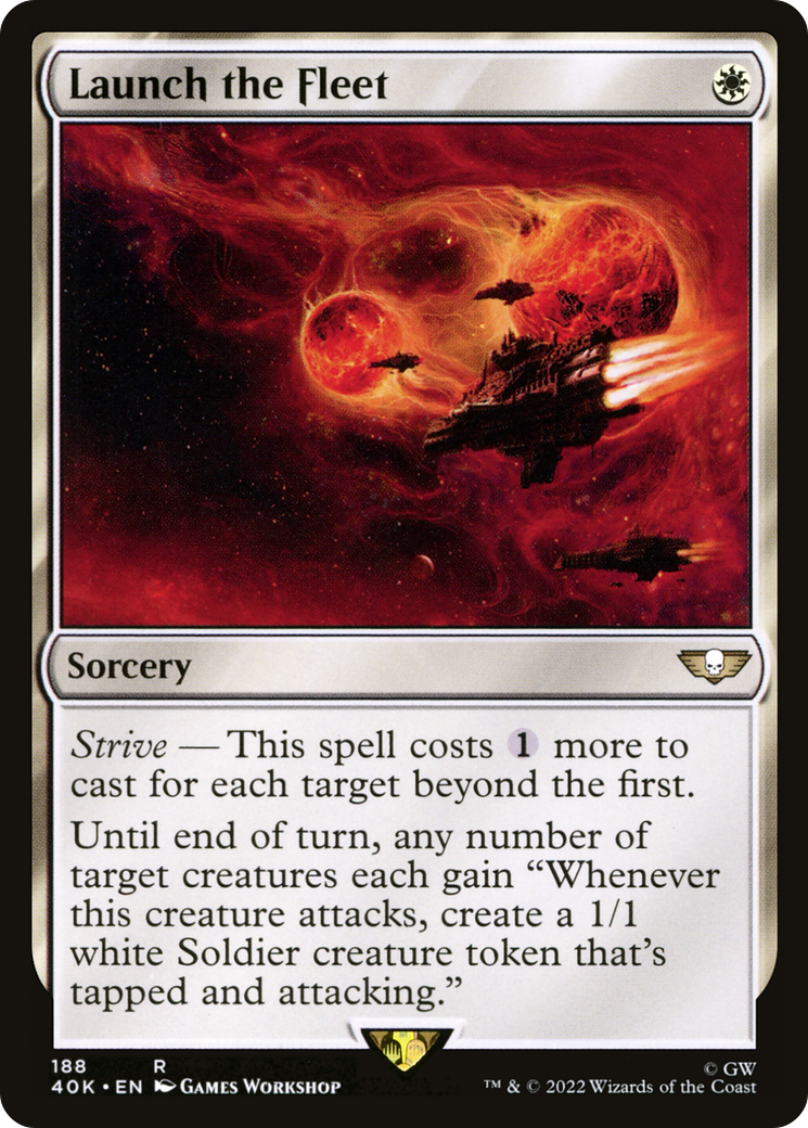 {R} Launch the Fleet [Universes Beyond: Warhammer 40,000][40K 188]