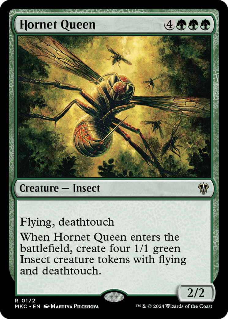 {R} Hornet Queen [Murders at Karlov Manor Commander][MKC 172]