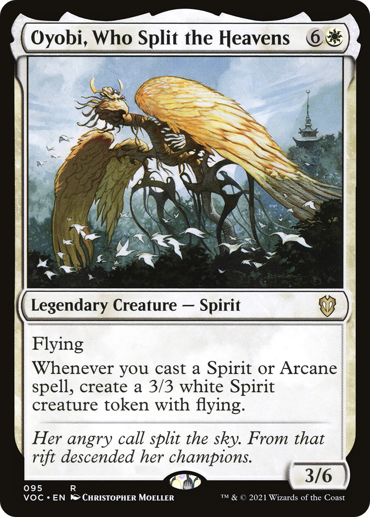 {R} Oyobi, Who Split the Heavens [Innistrad: Crimson Vow Commander][VOC 095]