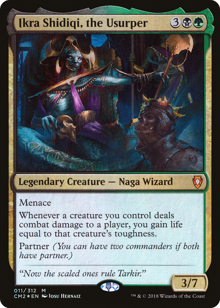 {R} Ikra Shidiqi, the Usurper [Commander Anthology Volume II][CM2 011]