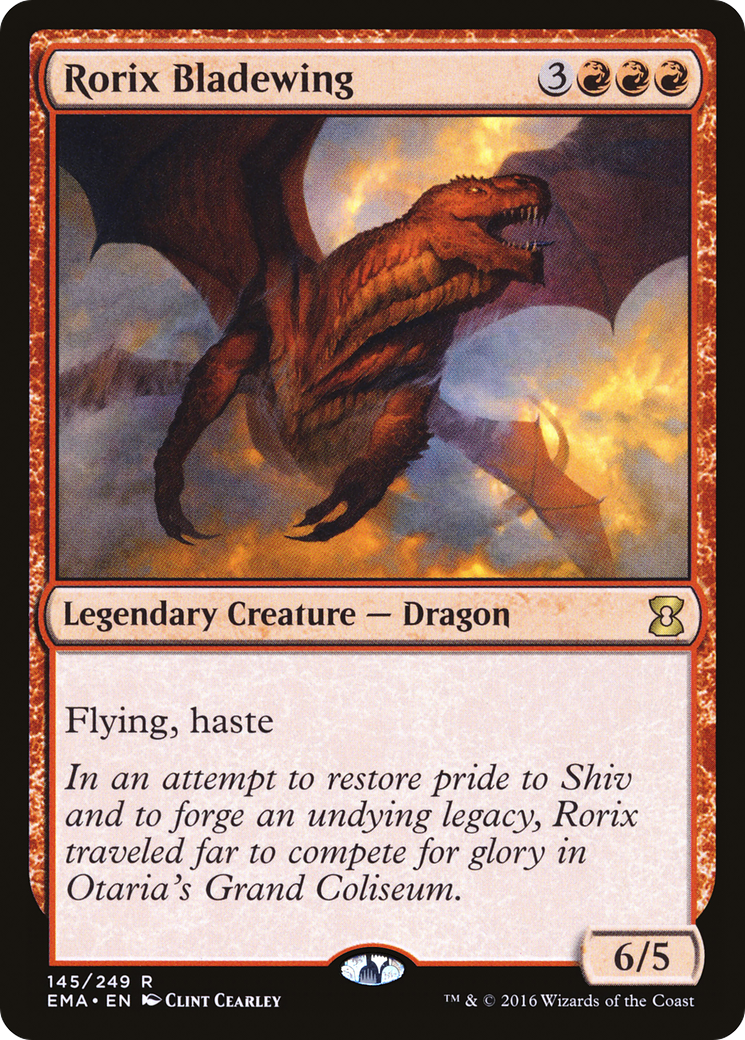 {R} Rorix Bladewing [Eternal Masters][EMA 145]
