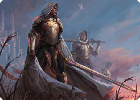 {A} Danitha, Benalia's Hope Art Card [Dominaria United Art Series][ADMU 006]