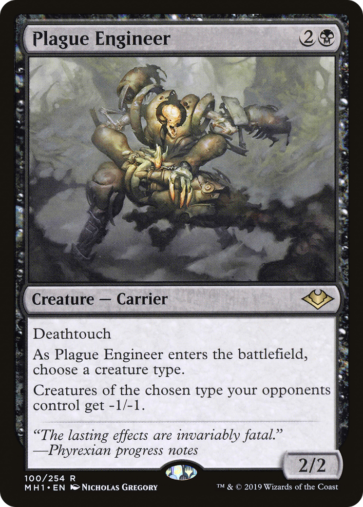 {R} Plague Engineer [Modern Horizons][MH1 100]
