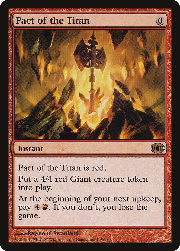 {R} Pact of the Titan [Future Sight][FUT 103]