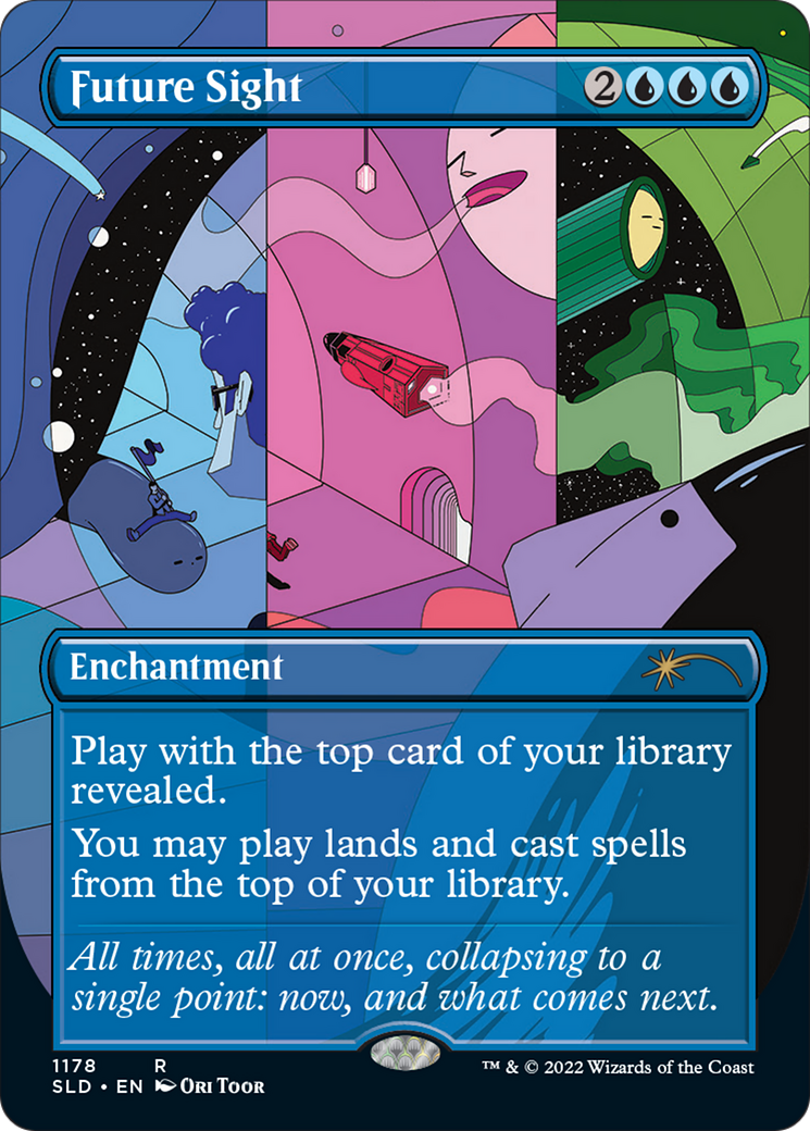 {R} Future Sight (Borderless) [Secret Lair Drop Series][SLD 1178]
