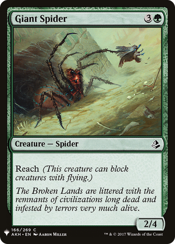 {C} Giant Spider [Mystery Booster][LS AKH 166]