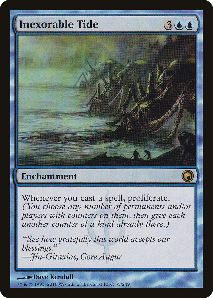 {R} Inexorable Tide [Scars of Mirrodin][SOM 035] - Misty Mountain Games