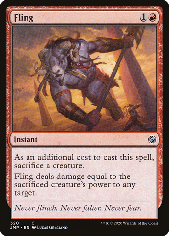 {C} Fling [Jumpstart][JMP 320]