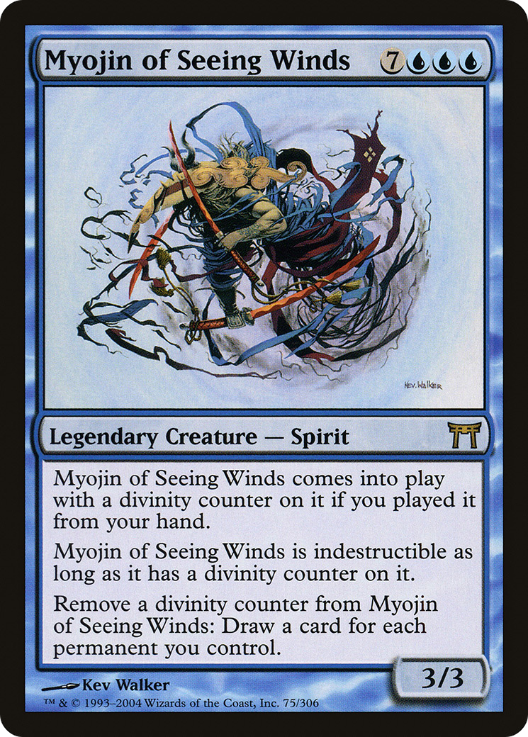 {R} Myojin of Seeing Winds [Champions of Kamigawa][CHK 075]