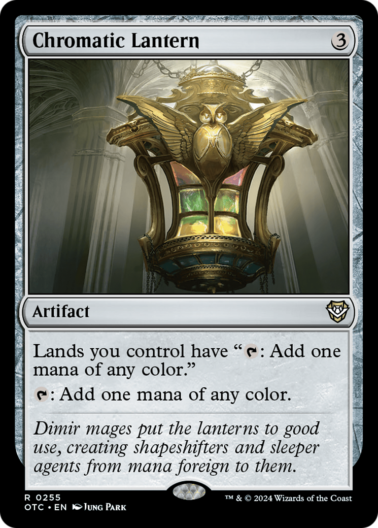 {R} Chromatic Lantern [Outlaws of Thunder Junction Commander][OTC 255]