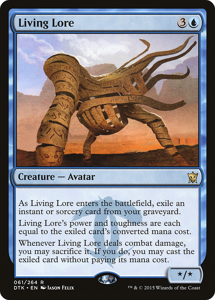 {R} Living Lore [Dragons of Tarkir][DTK 061]