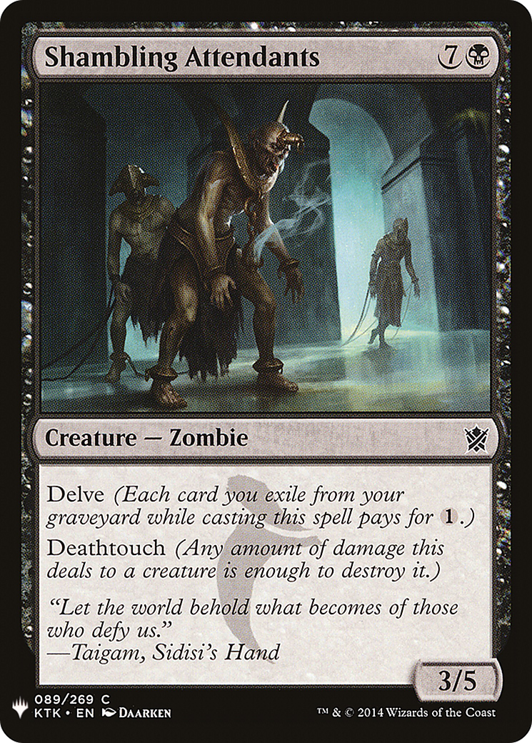 {C} Shambling Attendants [Mystery Booster][LS KTK 089]