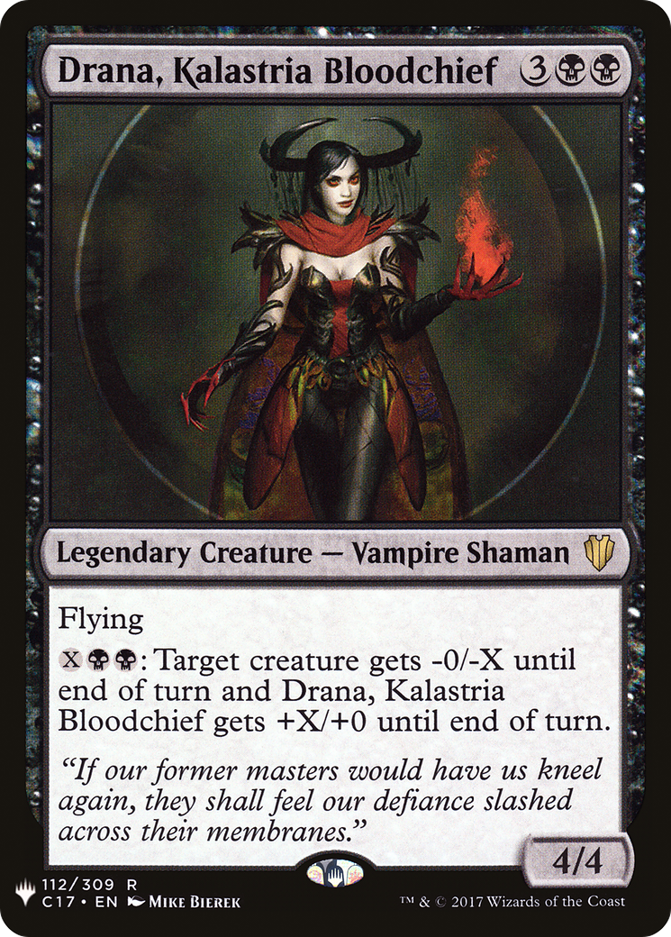 Drana, Kalastria Bloodchief [LIST C17-112]