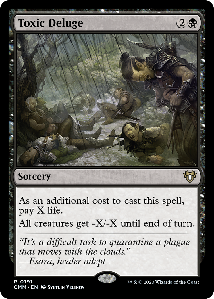 {R} Toxic Deluge [Commander Masters][CMM 191]