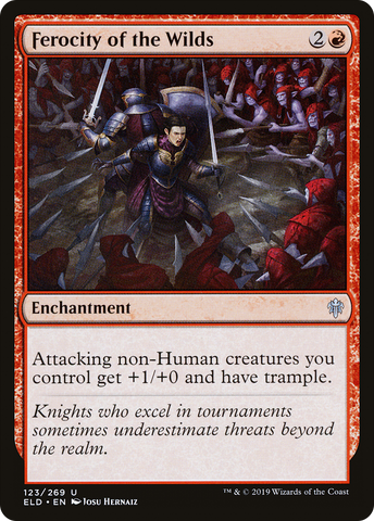 {C} Ferocity of the Wilds [Throne of Eldraine][ELD 123]