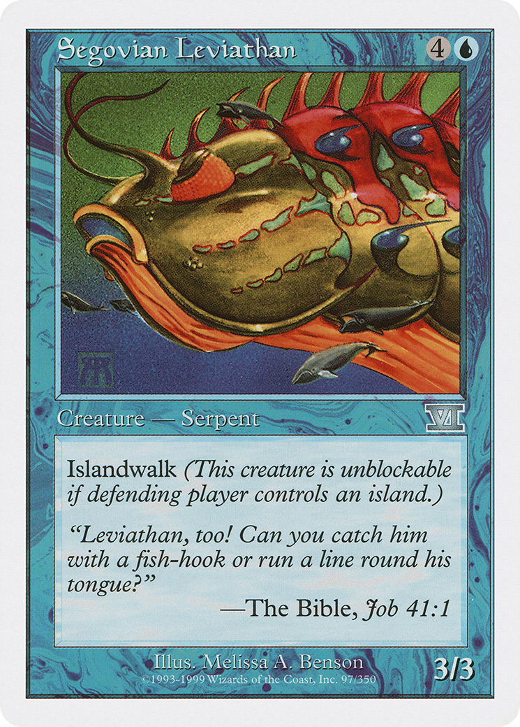 {C} Segovian Leviathan [Classic Sixth Edition][6ED 097]