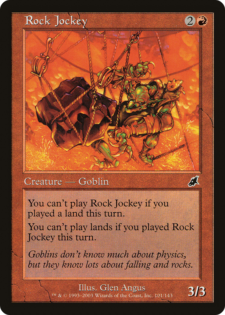 {C} Rock Jockey [Scourge][SCG 101]