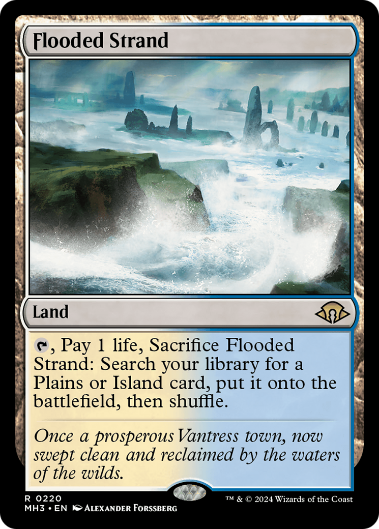 {R} Flooded Strand [Modern Horizons 3][MH3 220]