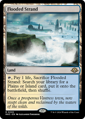 {R} Flooded Strand [Modern Horizons 3][MH3 220]