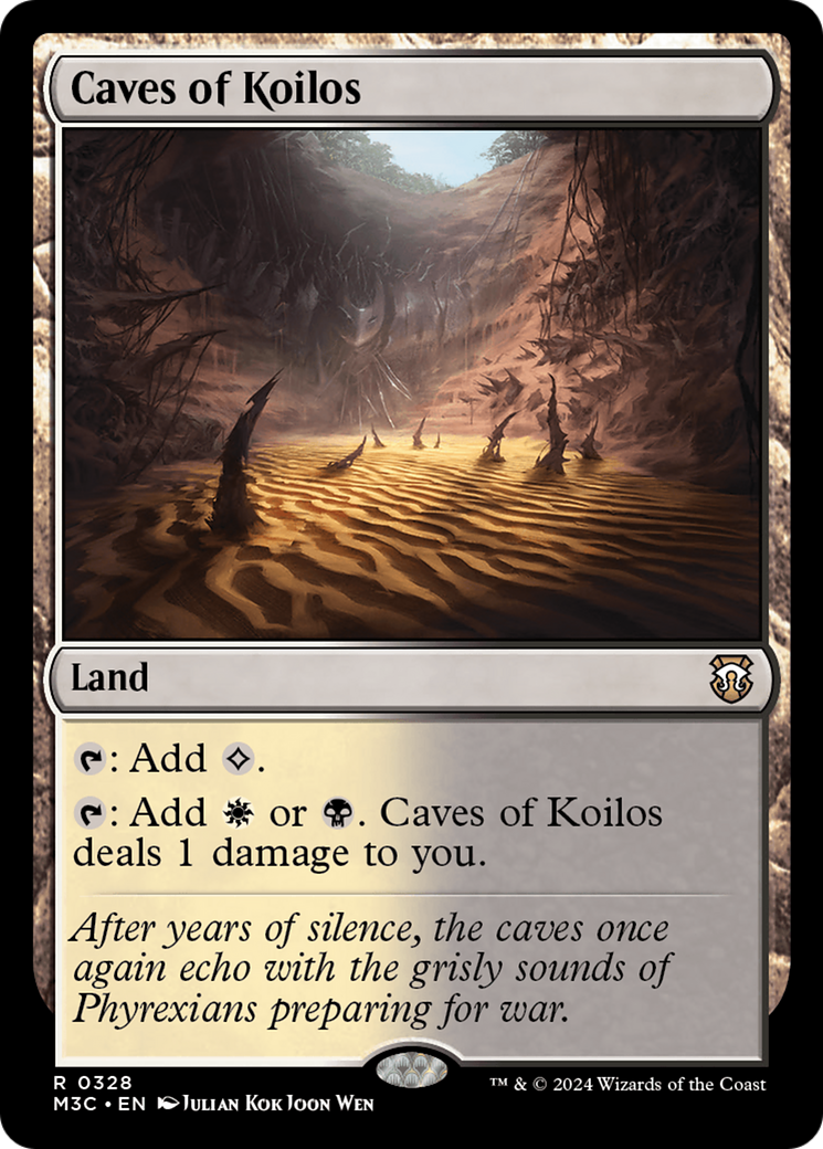 {R} Caves of Koilos (Ripple Foil) [Modern Horizons 3 Commander][RPF M3C 328]