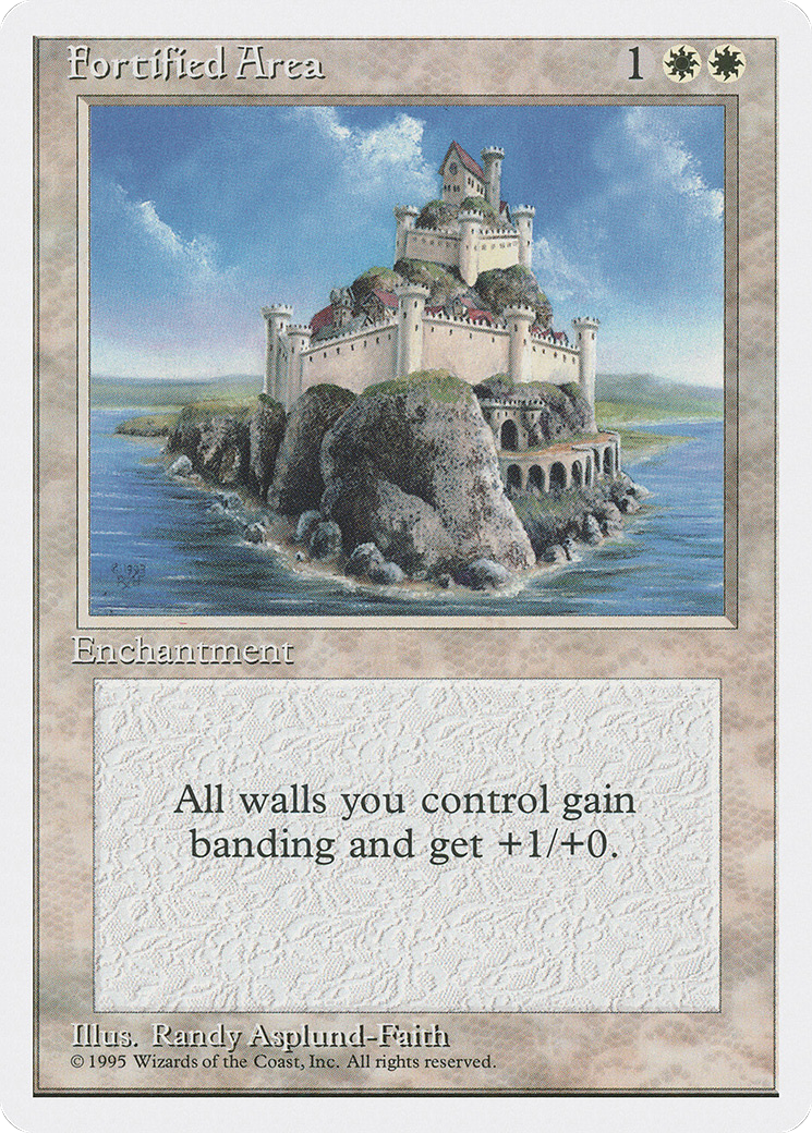 {C} Fortified Area [Fourth Edition][4ED 026]