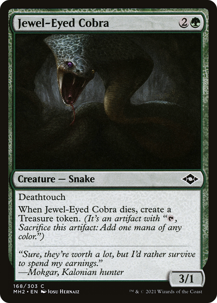 {C} Jewel-Eyed Cobra [Modern Horizons 2][MH2 168]