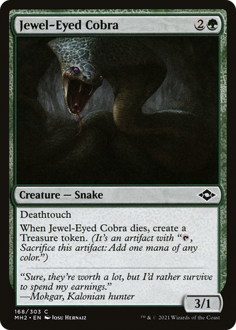 {C} Jewel-Eyed Cobra [Modern Horizons 2][MH2 168]