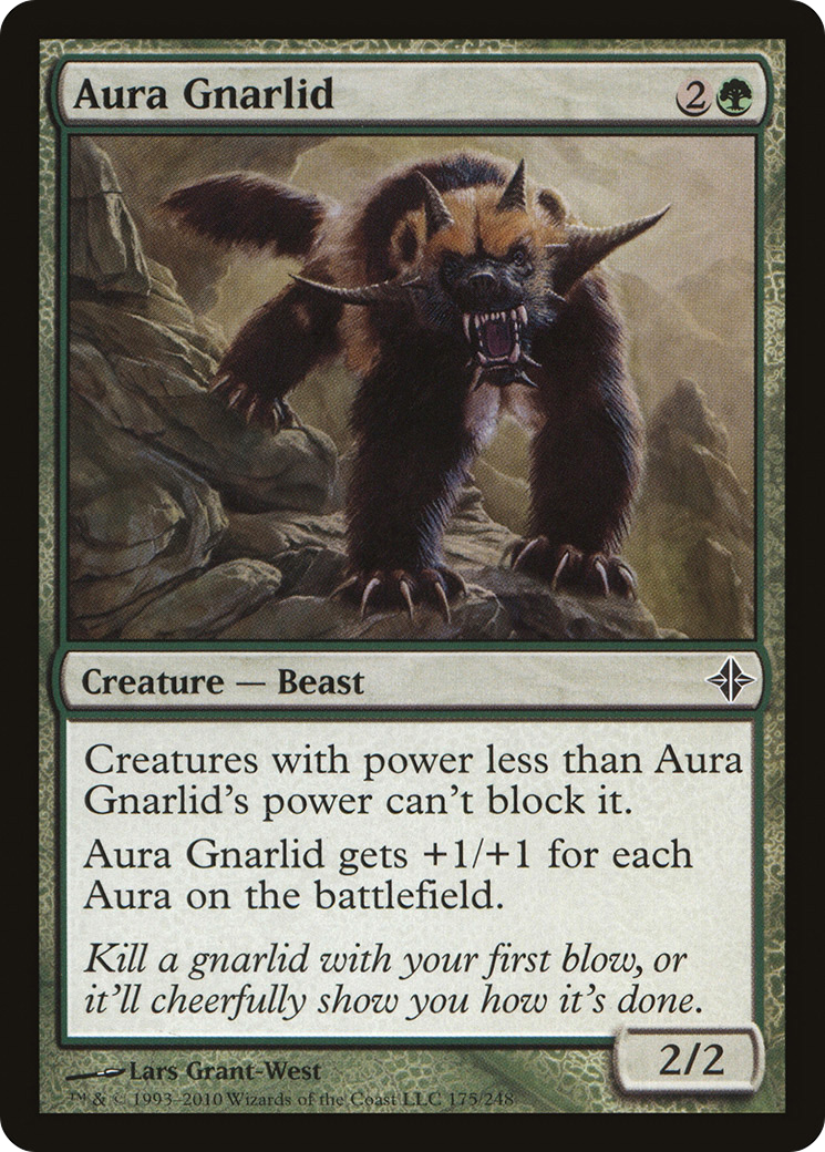 {C} Aura Gnarlid [Rise of the Eldrazi][ROE 175]