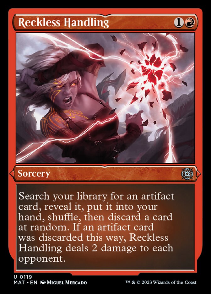 {C} Reckless Handling (Foil Etched) [March of the Machine: The Aftermath][MAT 119]