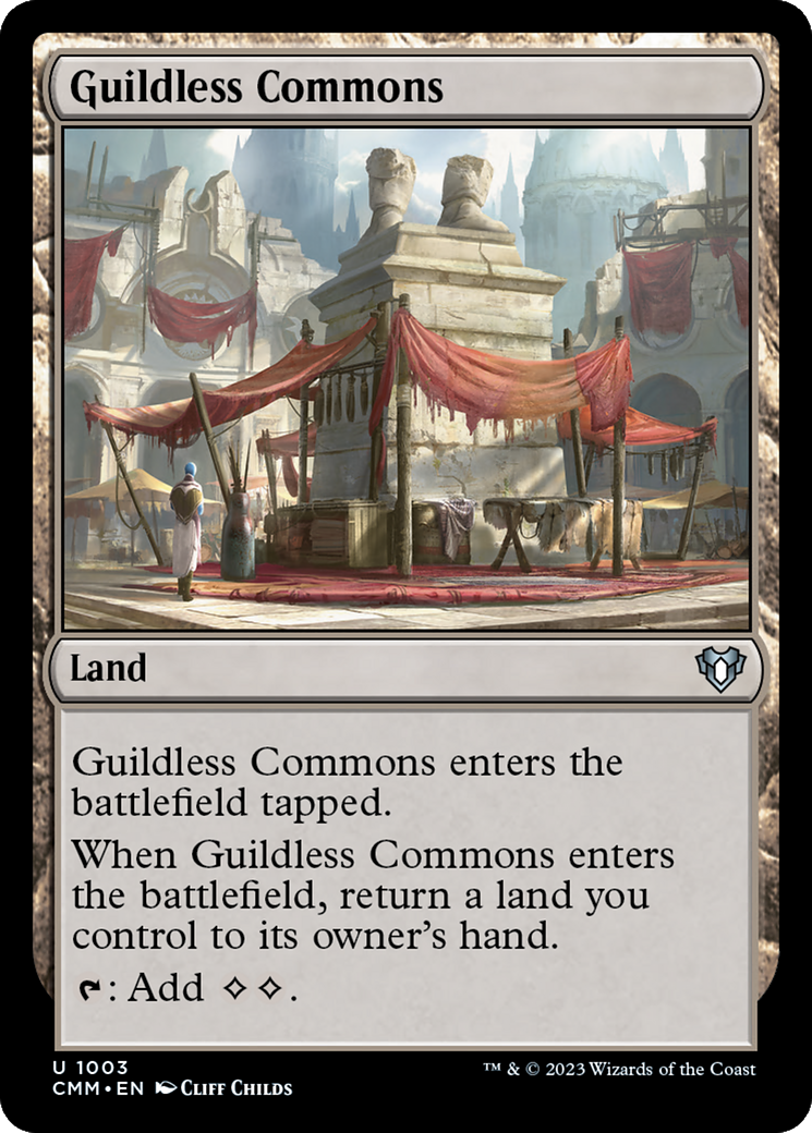 {C} Guildless Commons [Commander Masters][CMM 1003]