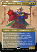 {R} Urza, Prince of Kroog (Borderless Alternate Art) [The Brothers' War][BRO 296]