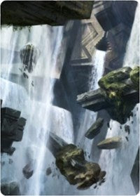 {A} Island 1 Art Card [Zendikar Rising Art Series][AZNR 010]