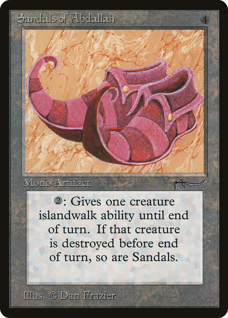 {C} Sandals of Abdallah [Arabian Nights][ARN 069] - Misty Mountain Games
